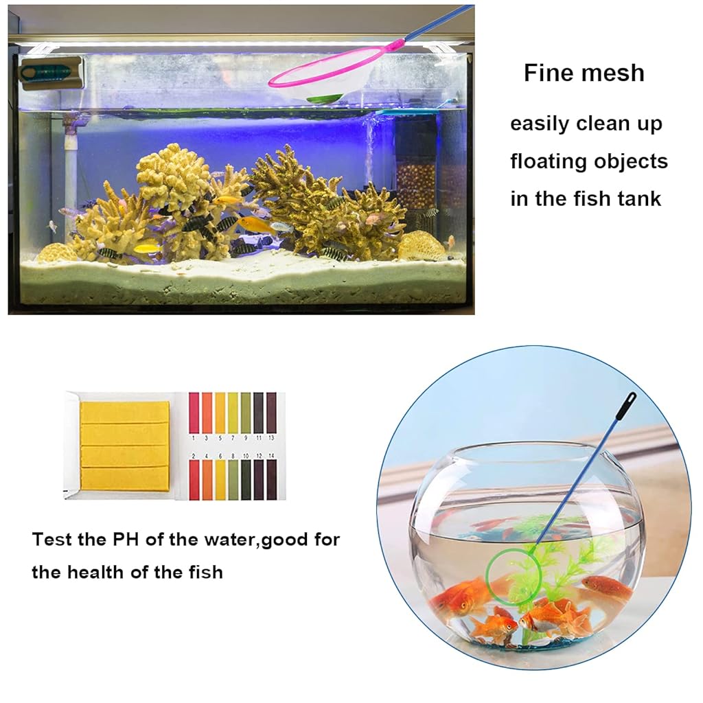 Qpets® 7 in 1 Aquarium Aquascaping Tools Kits Stainless Steel Plant Tweezers Scissors Scrapers for Tank Clean Fish Aquascape Sets 3 PCS Qpets® 7 in 1 Aquarium Aquascaping Tools Kits Stainless Steel Plant Tweezers Scissors Scrapers for Tank Clean Fish Aquascape Sets 3 PCS